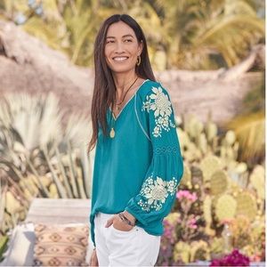 Sundance Catalog Peasant Top Naomi Isles